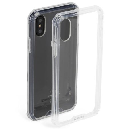 Krusell Kivik Pro Cover - Case pour iPhone X (transparent)
