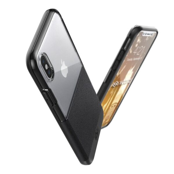 X-Doria Dash - Case pour iPhone X (cuir noir) – Image 5