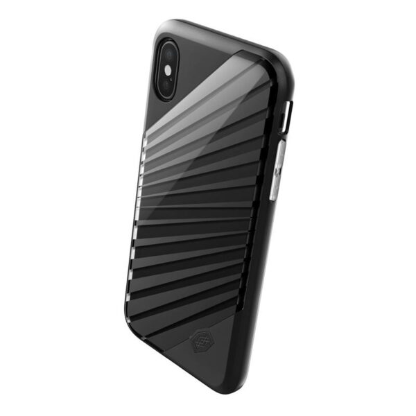 X-Doria Revel Lux - Case pour iPhone X (rayons noirs) – Image 2