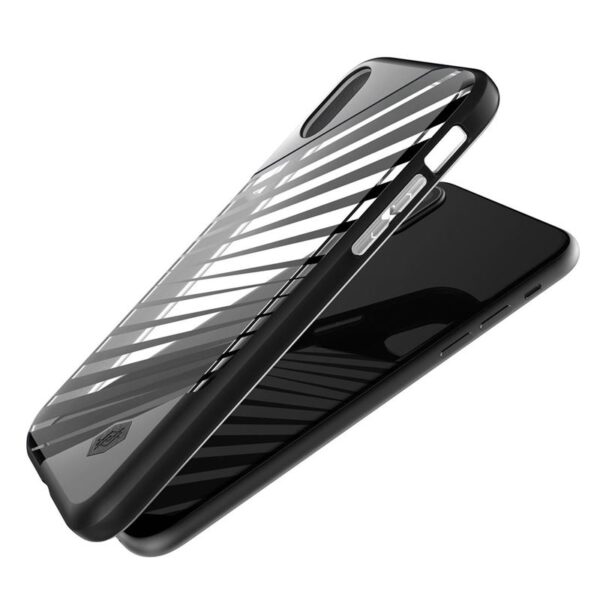 X-Doria Revel Lux - Case pour iPhone X (rayons noirs) – Image 4